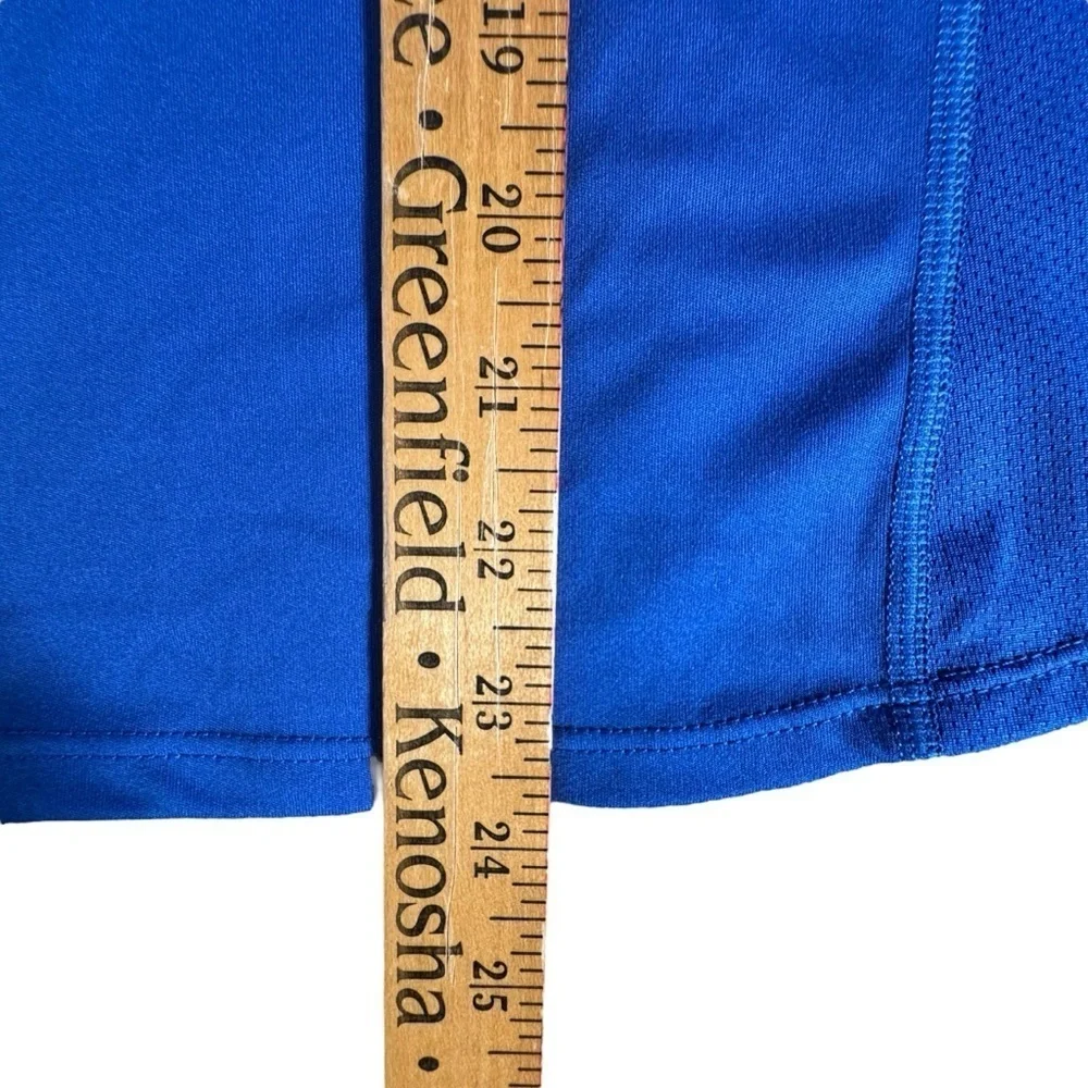 Nike Dri-FIT Long Sleeve Shirt XS Blue Athletic Top Thumbholes 465165-402